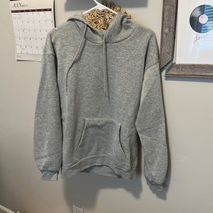 Lightweight grey hoodie